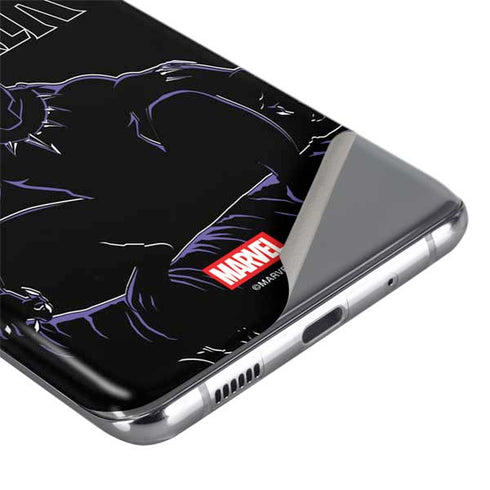 Marvel Black Panther Night Time Watch Galaxy S20 Skin
