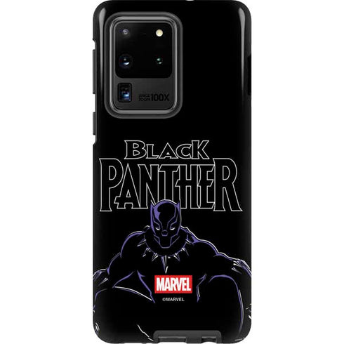 Marvel Black Panther Night Time Watch Galaxy S20 Ultra 5G Pro Case