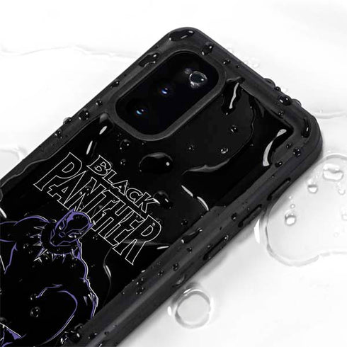 Marvel Black Panther Night Time Watch Galaxy S20 Waterproof Case