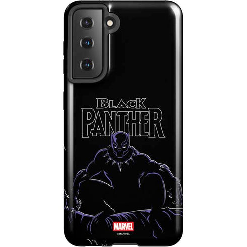 Marvel Black Panther Night Time Watch Galaxy S21 5G Pro Case