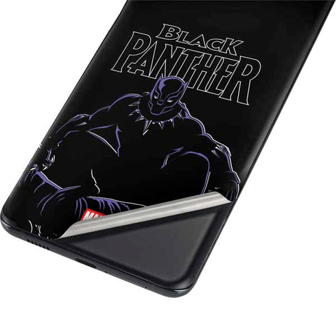 Marvel Black Panther Night Time Watch Galaxy S21 Plus 5G Skin