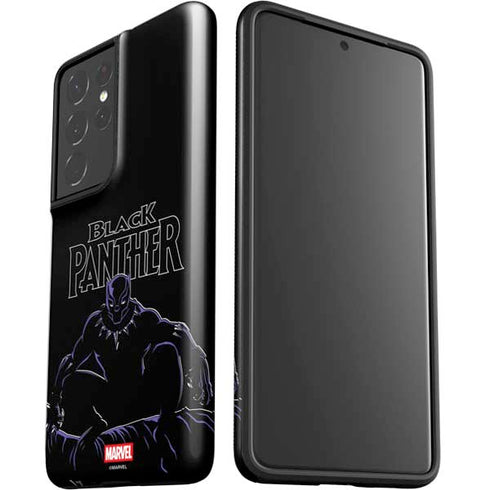 Marvel Black Panther Night Time Watch Galaxy S21 Ultra 5G Pro Case