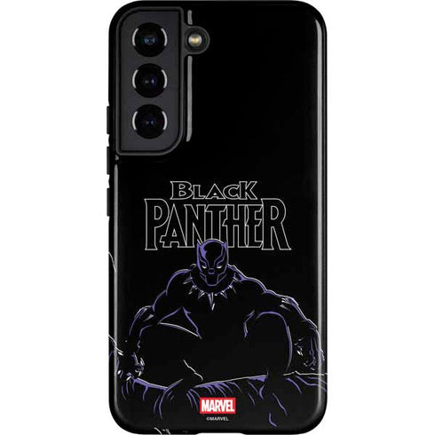 Marvel Black Panther Night Time Watch Galaxy S22 Pro Case