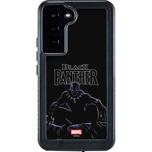Marvel Black Panther Night Time Watch Galaxy S23 Plus Waterproof Case