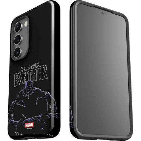 Marvel Black Panther Night Time Watch Galaxy S23 Pro Case