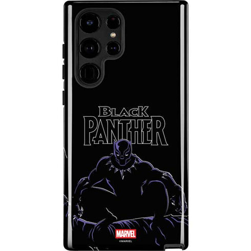 Marvel Black Panther Night Time Watch Galaxy S23 Ultra Pro Case