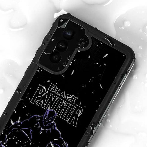 Marvel Black Panther Night Time Watch Galaxy S23 Waterproof Case
