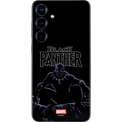 Marvel Black Panther Night Time Watch Galaxy S24 Skin