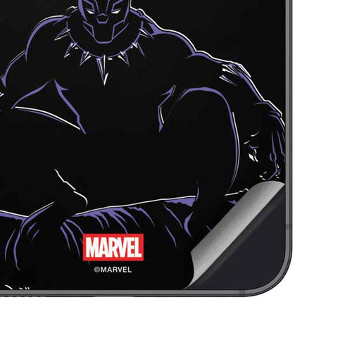 Marvel Black Panther Night Time Watch Galaxy S24 Skin