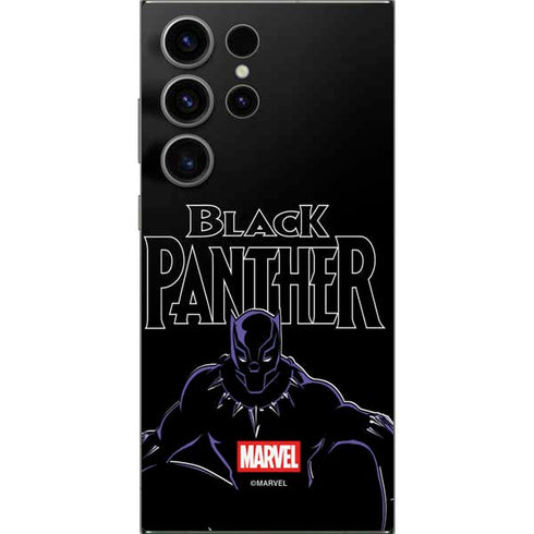 Marvel Black Panther Night Time Watch Galaxy S24 Ultra Skin