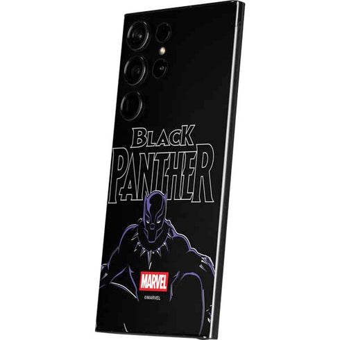 Marvel Black Panther Night Time Watch Galaxy S24 Ultra Skin