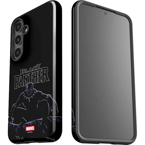 Marvel Black Panther Night Time Watch Galaxy S25 Impact Case
