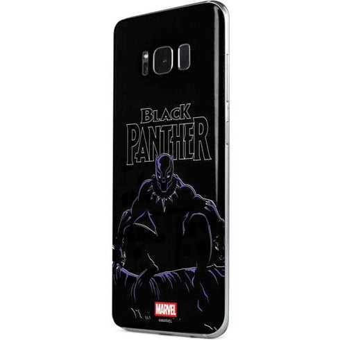 Marvel Black Panther Night Time Watch Galaxy S8 Skin