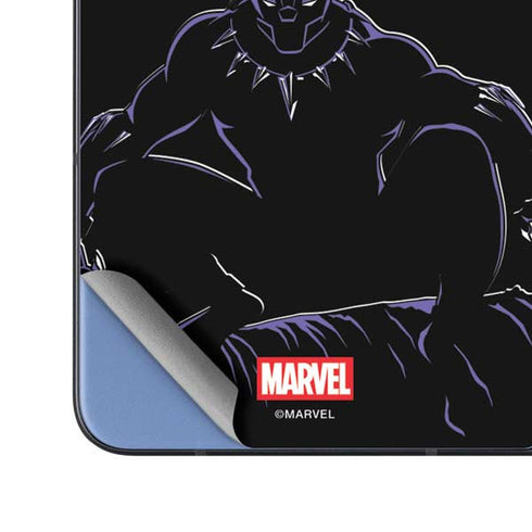 Marvel Black Panther Night Time Watch Galaxy Z Fold5 5G Skin
