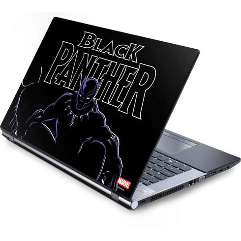 Marvel Black Panther Night Time Watch Generic Laptop Skin