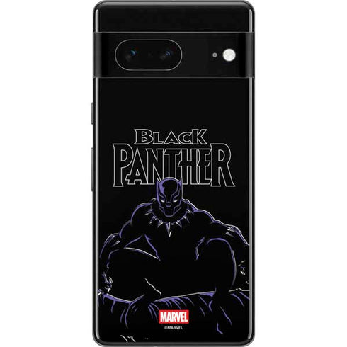 Marvel Black Panther Night Time Watch Pixel Skins