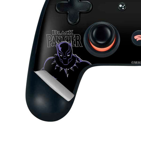 Marvel Black Panther Night Time Watch Google Stadia Controller Skin