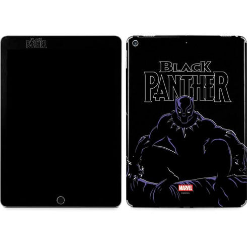 Marvel Black Panther Night Time Watch iPad Skins