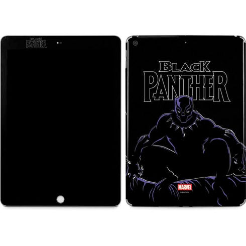 Marvel Black Panther Night Time Watch Apple iPad Skin