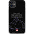 Marvel Black Panther Night Time Watch iPhone 11 Clear Case