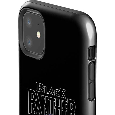 Marvel Black Panther Night Time Watch iPhone 11 Impact Case