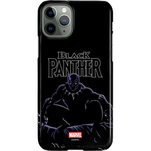 Marvel Black Panther Night Time Watch iPhone 11 Pro Lite Case