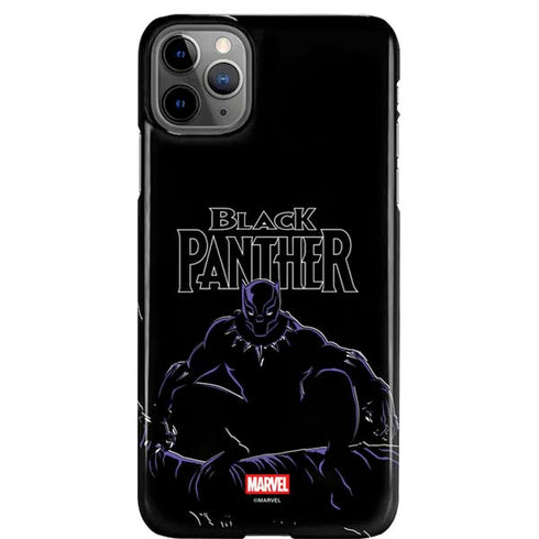 Marvel Black Panther Night Time Watch iPhone 11 Pro Max Lite Case