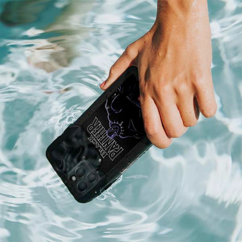 Marvel Black Panther Night Time Watch iPhone 11 Pro Max Waterproof Case