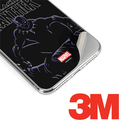 Marvel Black Panther Night Time Watch iPhone 11 Pro Skin