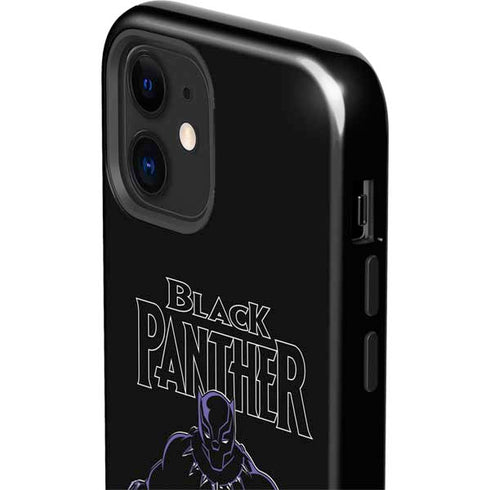 Marvel Black Panther Night Time Watch iPhone 12 Impact Case