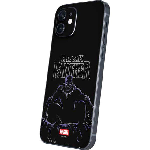 Marvel Black Panther Night Time Watch iPhone 12 Mini Skin
