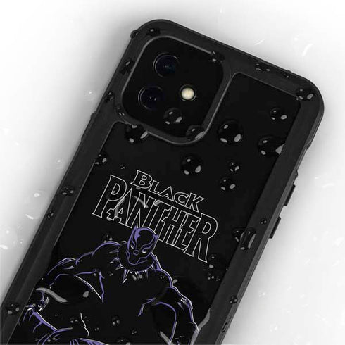 Marvel Black Panther Night Time Watch iPhone 12 Mini Waterproof Case