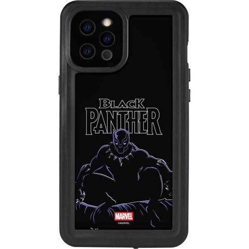 Marvel Black Panther Night Time Watch iPhone 12 Pro Max Waterproof Case