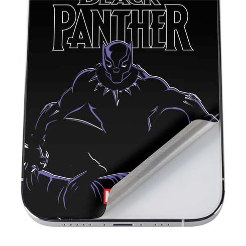 Marvel Black Panther Night Time Watch iPhone 12 Pro Skin