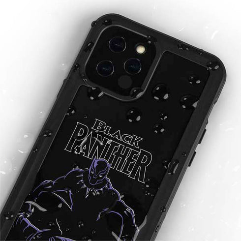 Marvel Black Panther Night Time Watch iPhone 12 Pro Waterproof Case