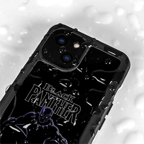 Marvel Black Panther Night Time Watch iPhone 13 Mini Waterproof Case