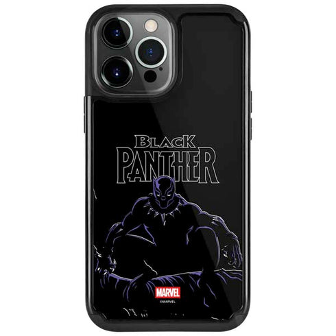 Marvel Black Panther Night Time Watch iPhone Cases