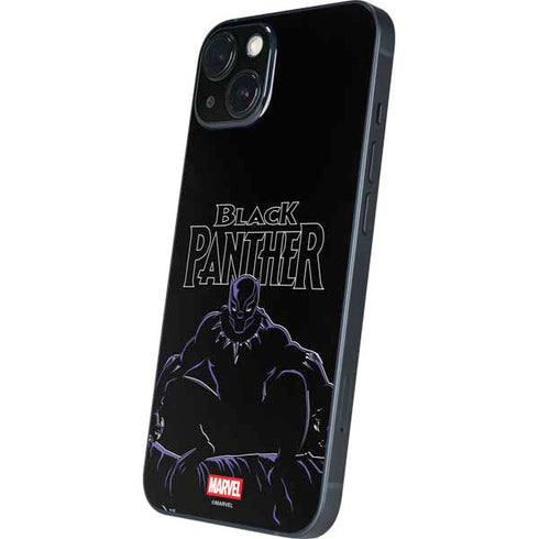 Marvel Black Panther Night Time Watch iPhone 13 Skin