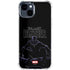 Marvel Black Panther Night Time Watch iPhone 14 Clear Case