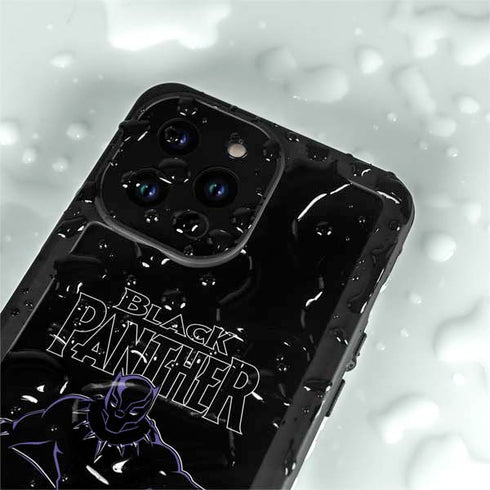 Marvel Black Panther Night Time Watch iPhone 14 Pro Max Waterproof Case