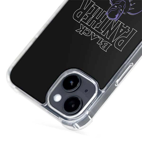 Marvel Black Panther Night Time Watch iPhone 15 MagSafe Case