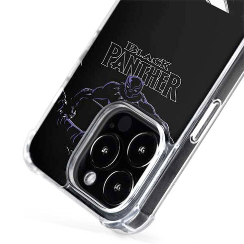 Marvel Black Panther Night Time Watch iPhone 15 Pro Max MagSafe Case