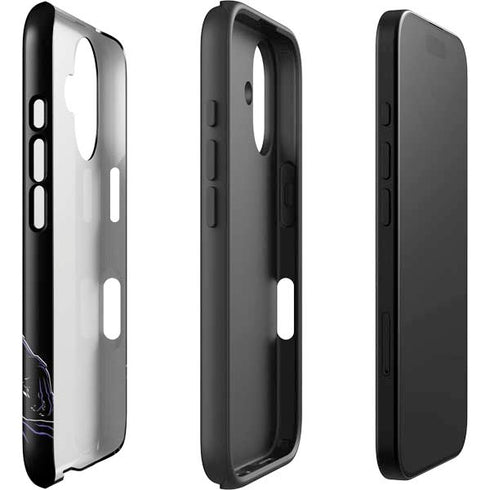 Marvel Black Panther Night Time Watch iPhone 16 Impact Case