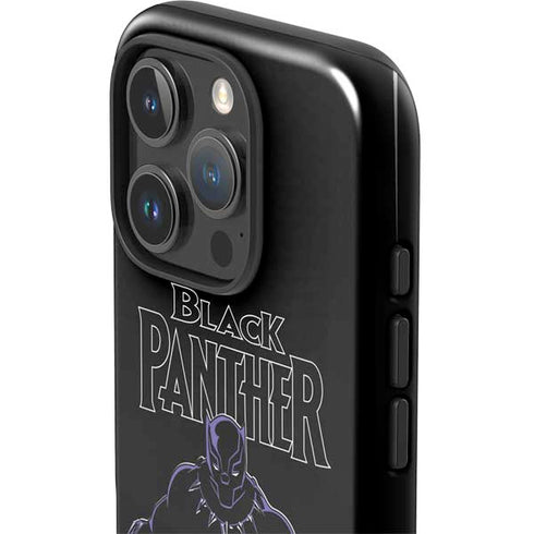 Marvel Black Panther Night Time Watch iPhone 16 Pro Impact Case