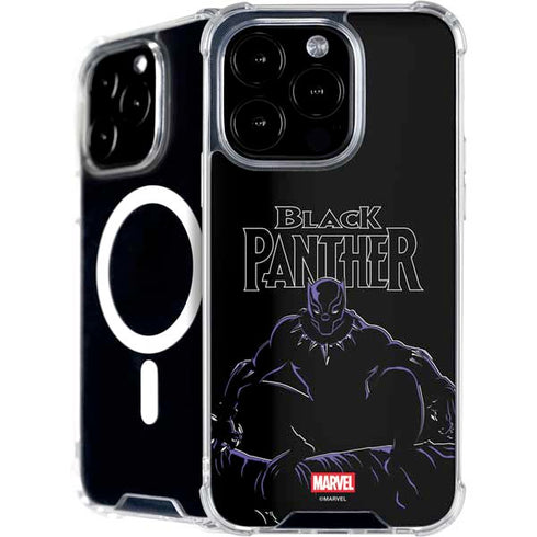 Marvel Black Panther Night Time Watch iPhone 16 Pro MagSafe Case