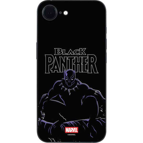 Marvel Black Panther Night Time Watch iPhone 16e Skin