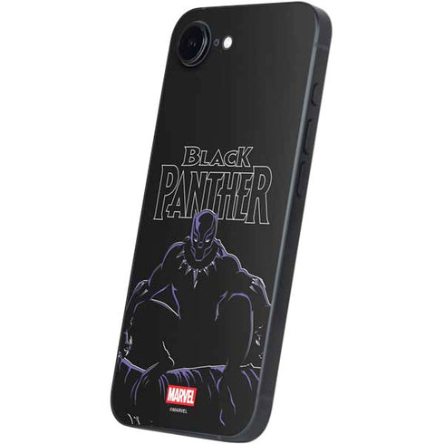 Marvel Black Panther Night Time Watch iPhone 16e Skin