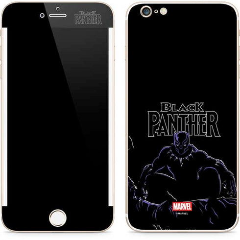 Marvel Black Panther Night Time Watch iPhone 6/6s Plus Skin
