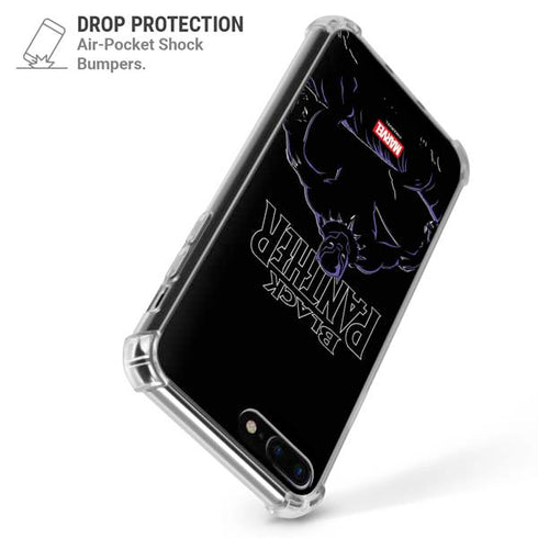 Marvel Black Panther Night Time Watch iPhone 7/8 Plus Clear Case
