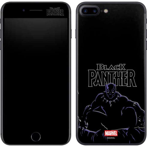 Marvel Black Panther Night Time Watch iPhone 7 Plus Skin
